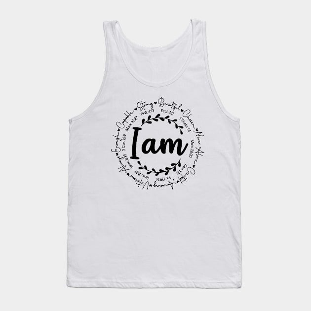 I am Inspiration Tank Top by TDH210